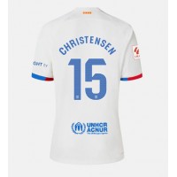 Dres Barcelona Andreas Christensen #15 Gostujuci za Žensko 2023-24 Kratak Rukav